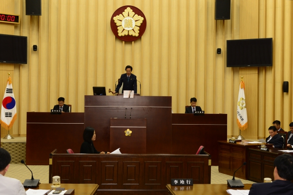 제221회 광주광역시 서구의회 임시회 폐회 