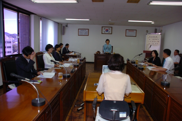 제199회 서구의회 임시회 회기 중 제1차 의회운영위원회 회의 
