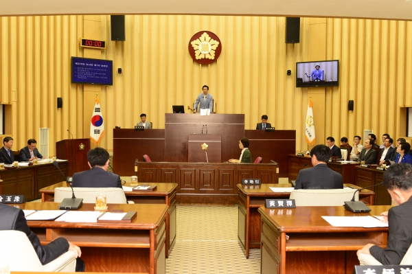 제220회 서구의회 임시회 개회 