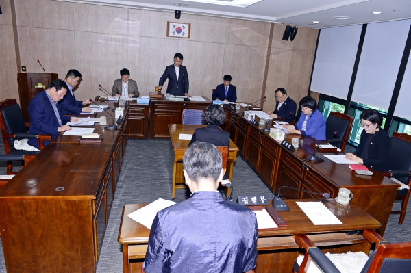 제235회 서구의회 임시회 회기중 사회도시위원회 회의 개최