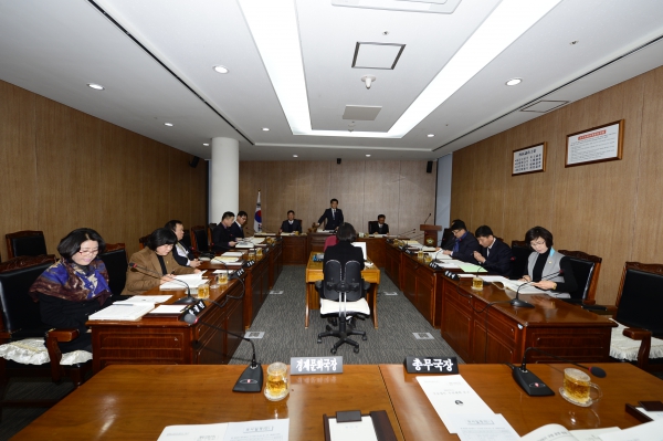 제232회 서구의회 임시회 회기 중 기획총무위원회(연석회의)