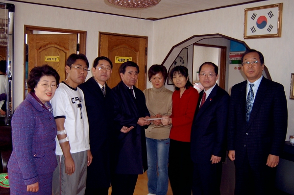 비인가 사회복지시설 방문 위로(2.4.)