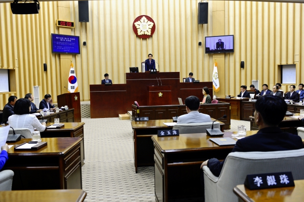 제218회 광주광역시 서구의회 제1차 정례회 개회 