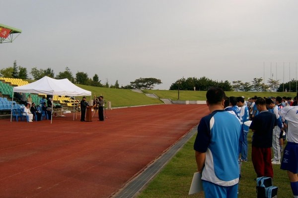 제6회 서구청장기 생활체육축구대회 참석하여 축사(9.25.)