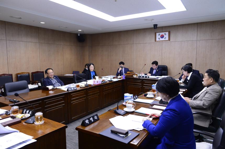 제 284회 임시회 사회도시위원회 회의