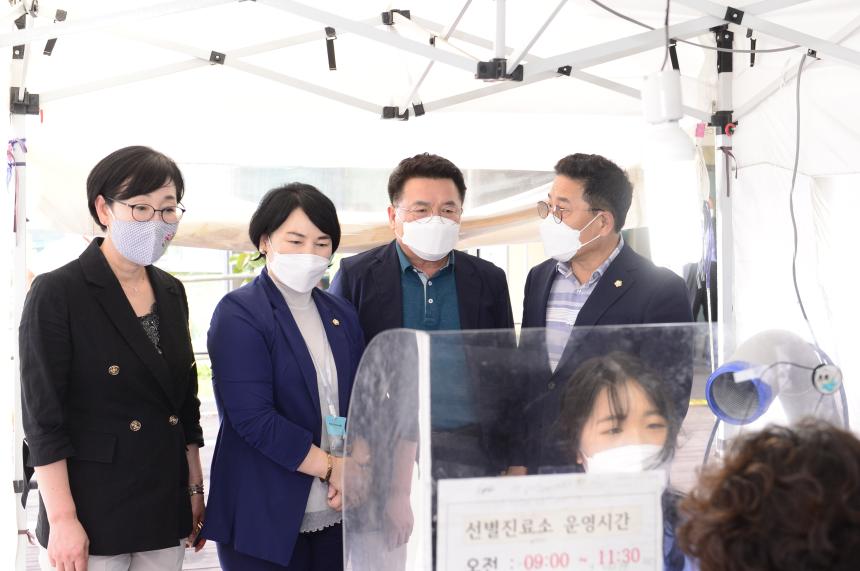 20210727 서구의회, 서구보건소 및 안전총괄과 코로나19 현장근무자 방문 및 격려