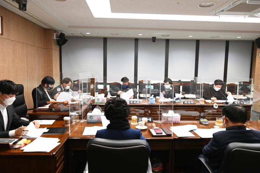 제301회 임시회 회기 중 사회도시위원회 회의