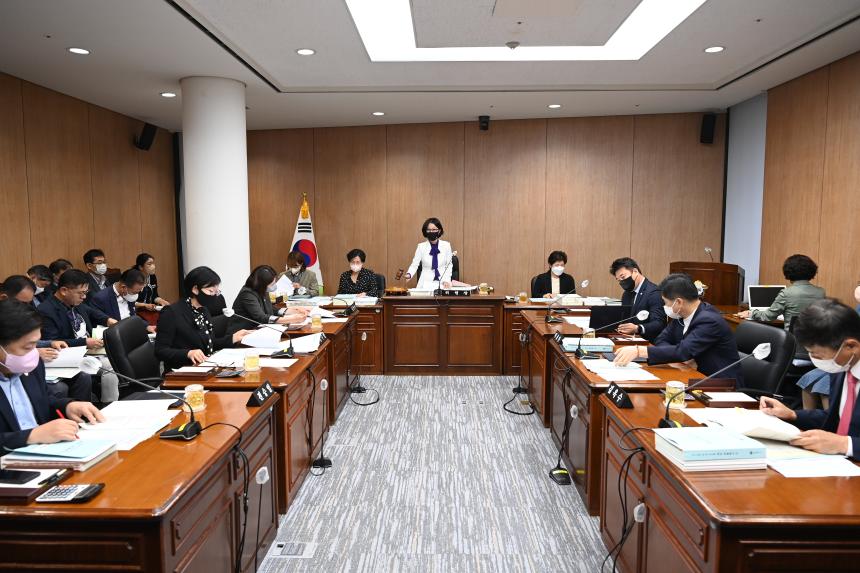 제306회 정례회 중 예산결산특별위원회