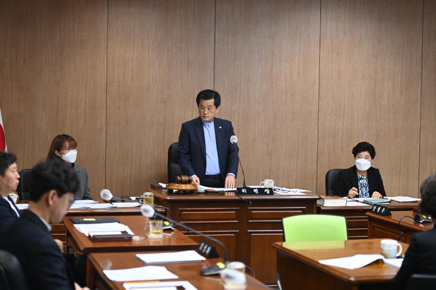 20221021 제307회 임시회 회기중 제1차 의회운영위원회 회의