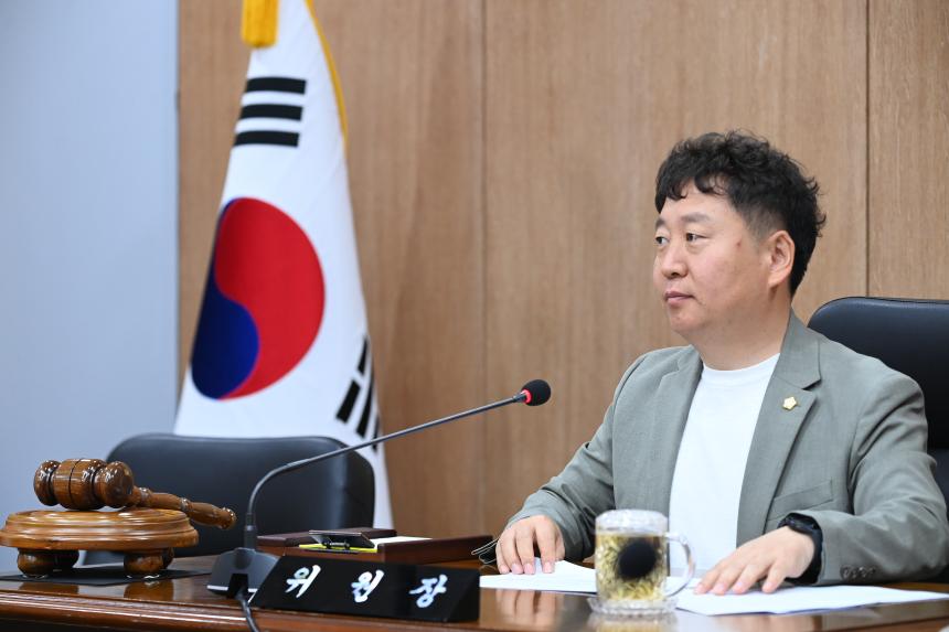 제321회 임시회 중 의회운영위원회