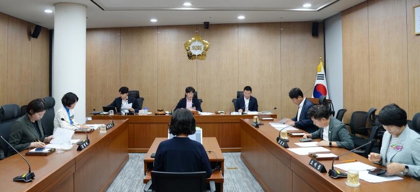 제333회 임시회 폐회중 운영위원회