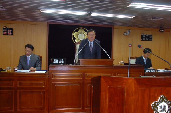 제200회 서구의회 임시회 개회 