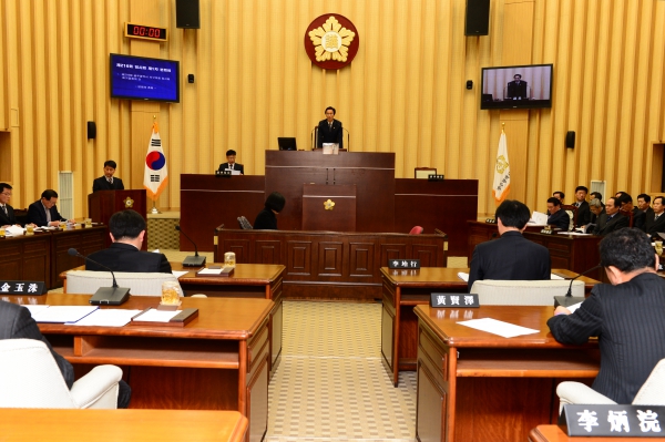 제216회 서구의회 임시회 개회 
