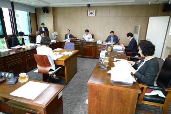 제218회 서구의회 제1차 정례회 회기 중(기획총무위원회 회의) 