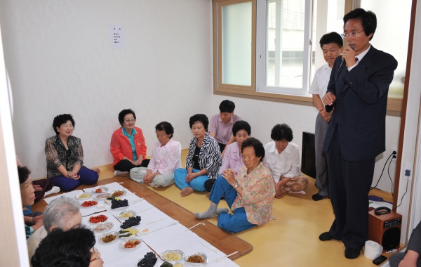청록경로당 개소식