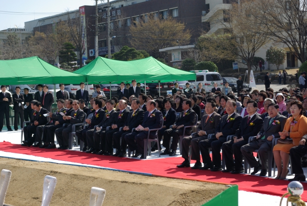 서구 신청사 기공식 참석