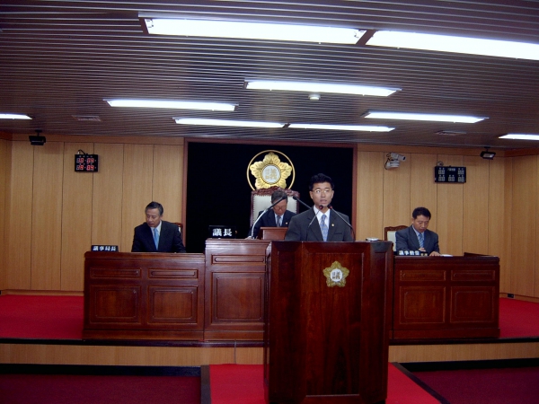 제134회 임시회 구정질문답변(임명재 의원)