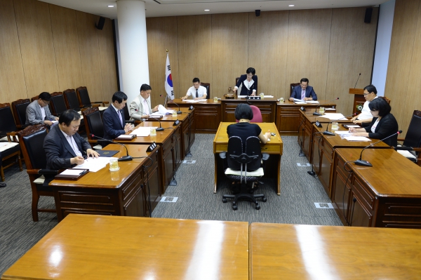 제218회 서구의회 제1차 정례회 회기 중 제1차 의회운영위원회 회의 