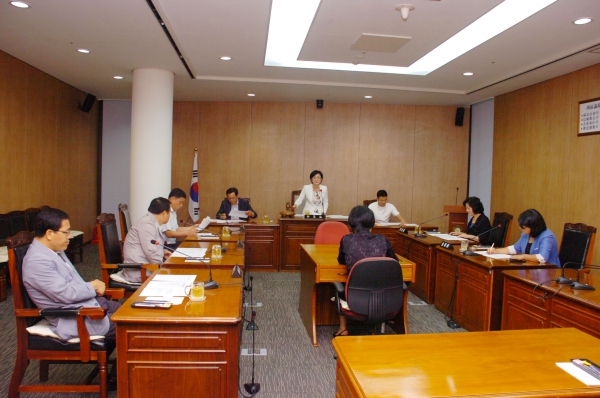 제210회 서구의회 임시회 폐회 중 제1차 의회운영위원회 회의