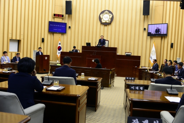 제247회 서구의회 임시회 개회
