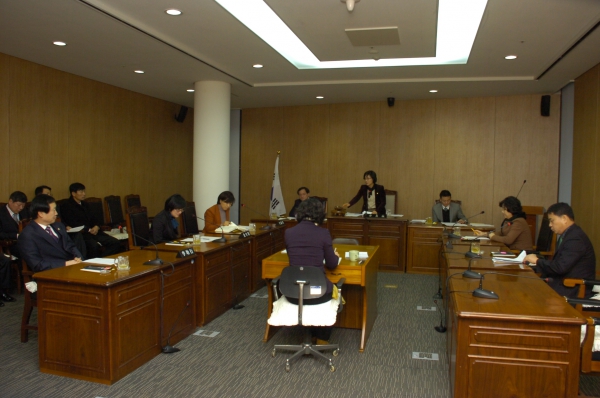 제203회 서구의회 임시회 회기 중 제1차 의회운영위원회 회의 