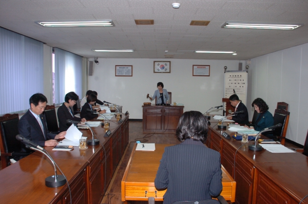 제191회 서구의회 제1차 정례회 회기중 운영위원회 회의 개최