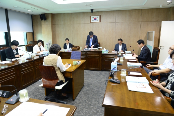 제220회 서구의회 임시회 회기 중(기획총무위원회 회의) 