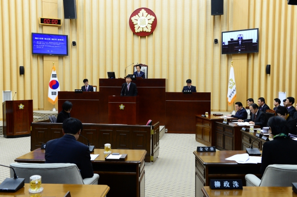 사회도시위원회 소관 조례안 심사보고(김옥수 의원) 