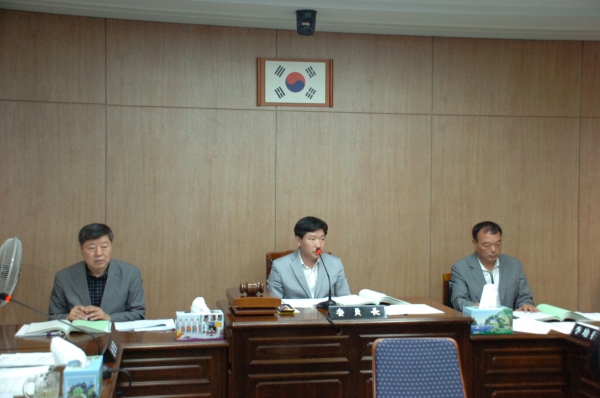제209회 서구의회 임시회 회기 중(기획총무위원회 회의)