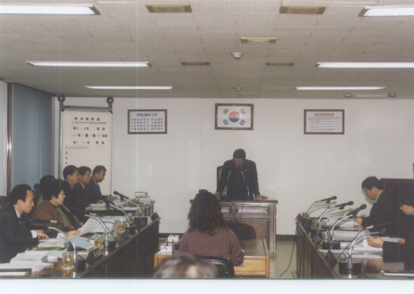 제122회 제3차 예결특위활동 모습