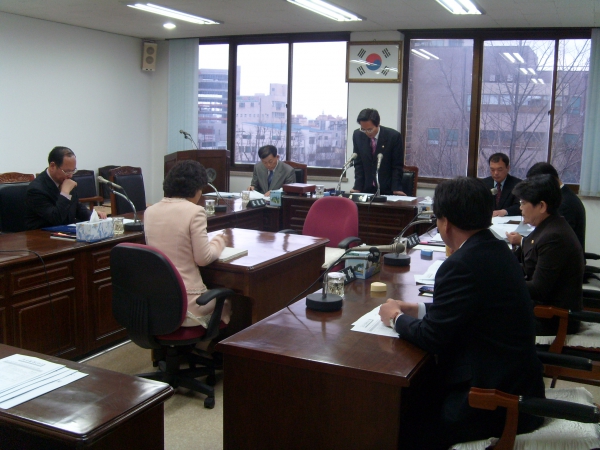 제177회 임시회 회기중 사회도시위원회 회의 개최