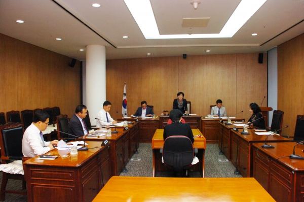 제212회 서구의회 임시회 회기 중 제1차 의회운영위원회 회의