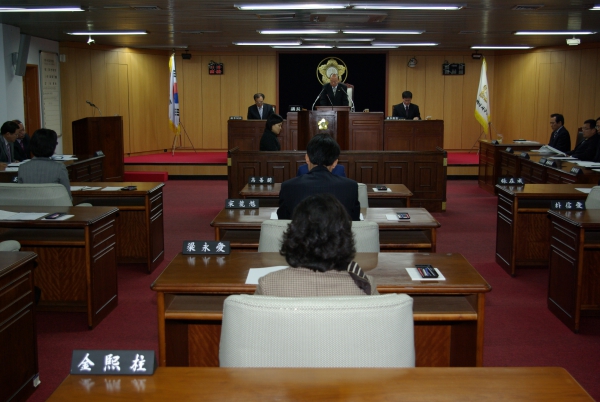 제174회 서구의회 임시회 개회식