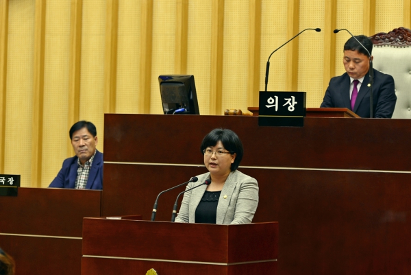 김은아 의원 5분자유발언(제238회 서구의회 임시회 제1차 본회의)