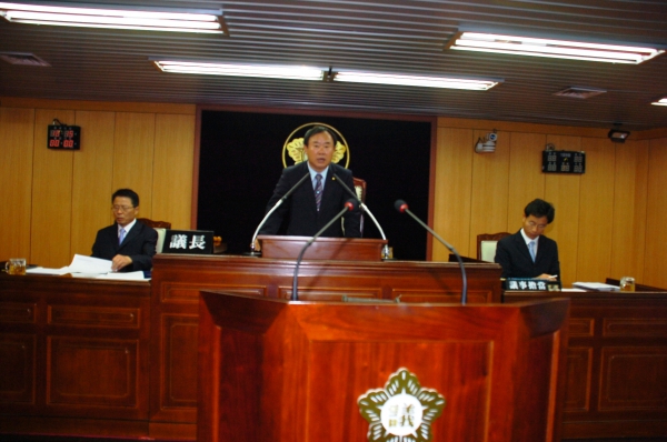 제199회 서구의회 임시회 개회 
