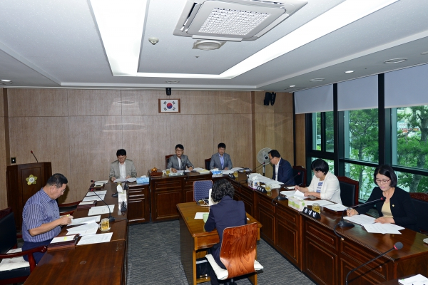 제237회 서구의회 임시회 회기 중 사회도시위원회 회의 개최