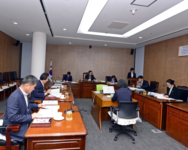 제240회 서구의회 제2차 정례회 회기중 운영위원회 회의