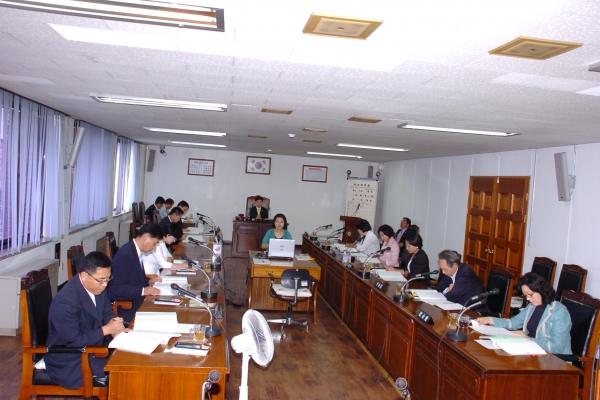 2010년도 구정 주요업무 추진현황 보고 (사회도시위원회) 연석회의