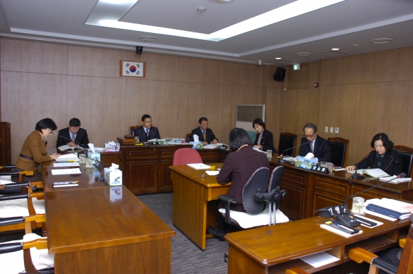 제203회 서구의회 임시회 회기 중(기획총무위원회 회의) 
