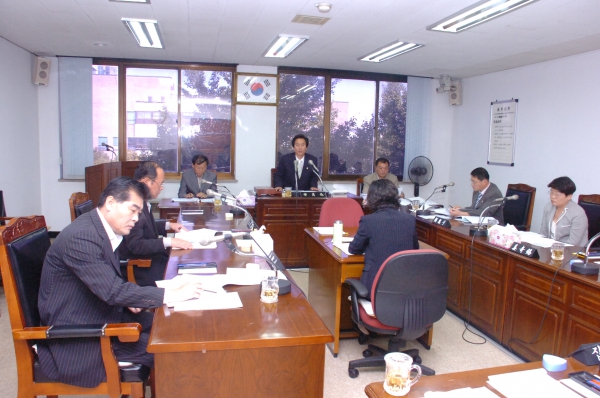 제181회 임시회 회기중 사회도시위원회 활동