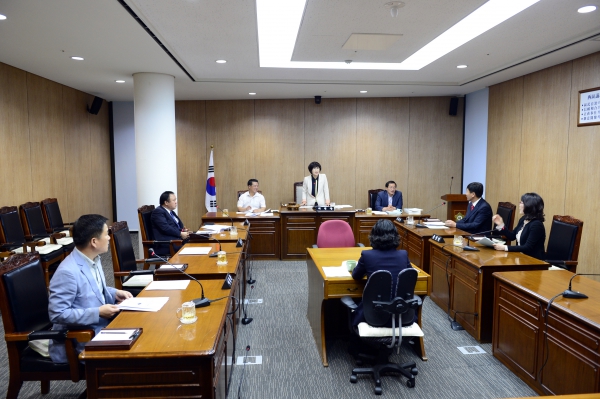 제229회 광주광역시 서구의회 제1차 정례회 회기 중(의회운영위원회 회의)