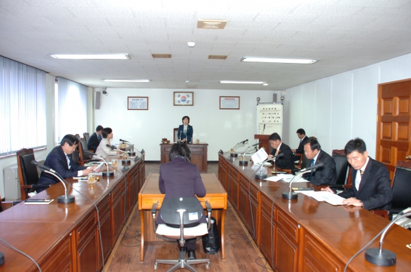 제196회 임시회 폐회 중 제1차 운영위원회 회의 