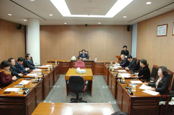 2013년 시무식 및 1월 중 정기 전의원 간담회 개최 