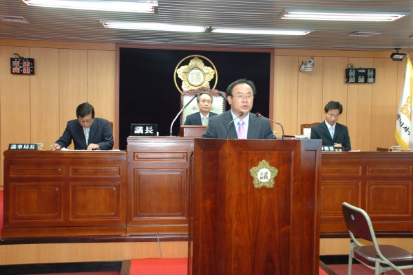 오광교 의원 서구의회 의장 선출(당선인사)