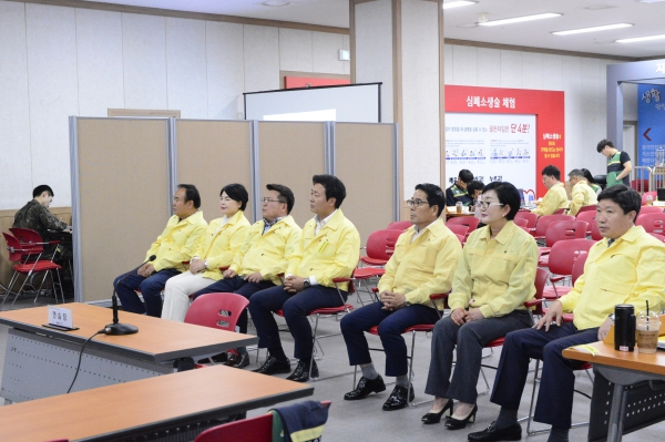광주 서구의회, 2019 을지태극훈련 종합상황실 방문 격려