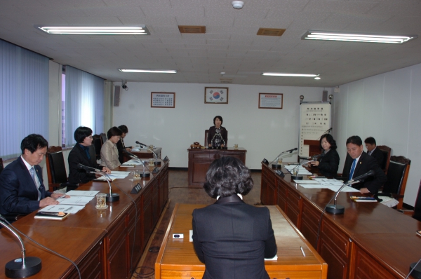 제192회 서구의회 임시회 회기중 운영위원회 회의 개최