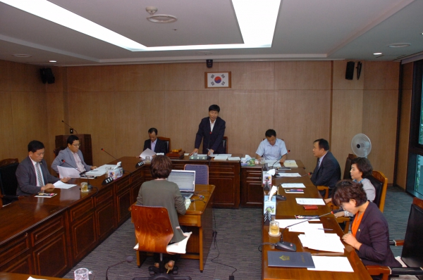 제209회 서구의회 임시회 회기 중(사회도시위원회 회의)