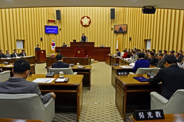 제255회 서구의회 임시회 개회