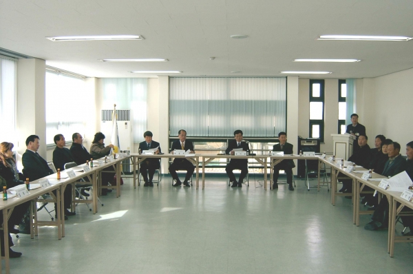 서창동 주민자치위원회 위원장 선출 참석(1.11.)
