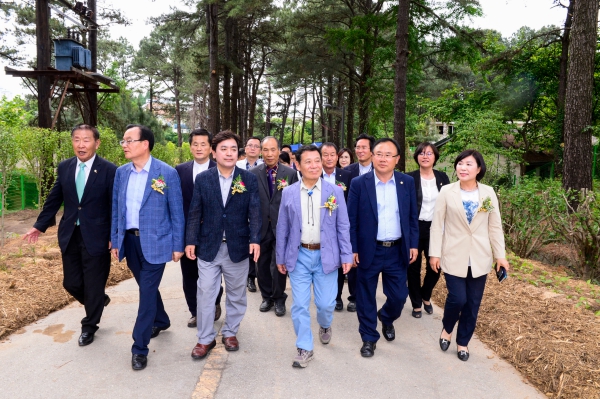 화정동 국군광주병원 옛터 산책로 개장식